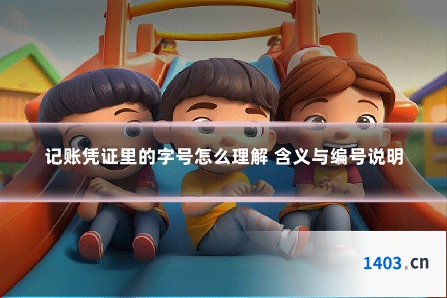 记账凭证里的字号怎么理解 含义与编号说明