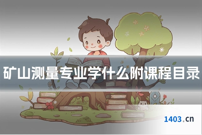 矿山测量专业学什么附课程目录