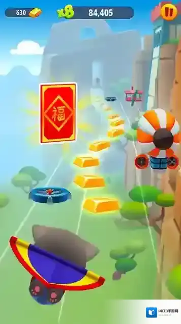 汤姆猫跑酷场景