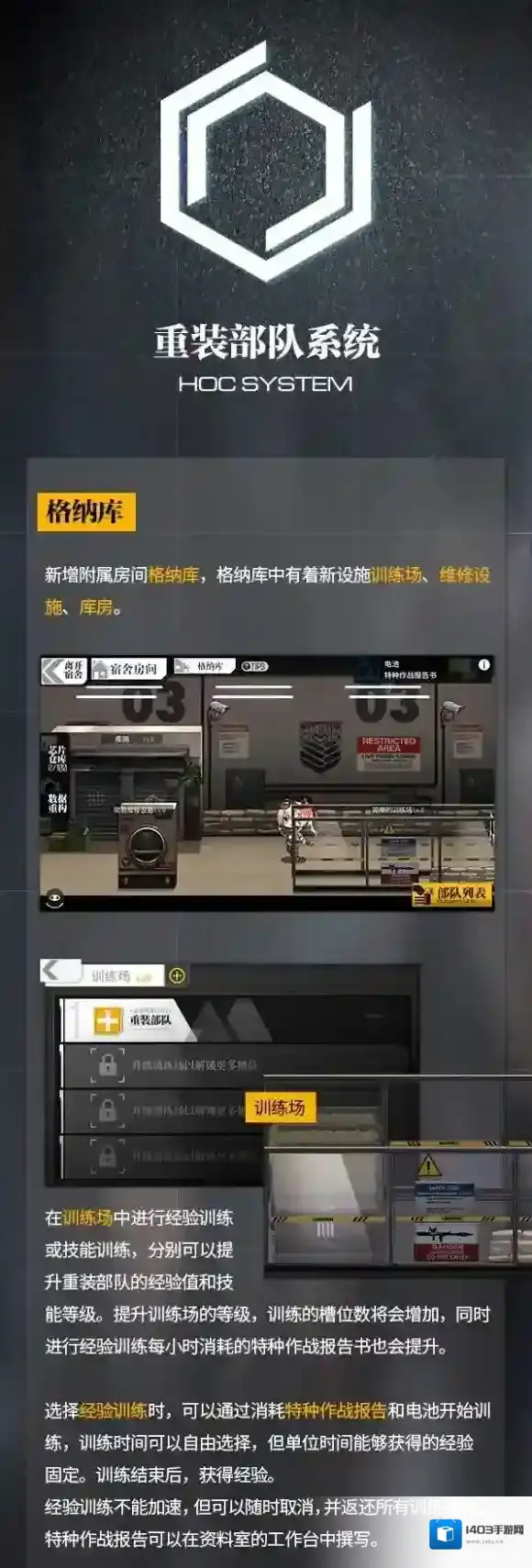 少女前线功能介绍