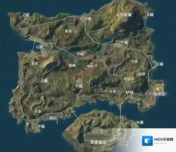 刺激战场野外卡点位推荐 海岛中心区域户外卡点思路