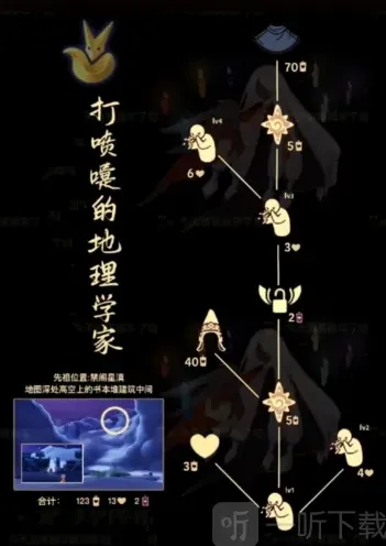 光遇打喷嚏的地理学家在哪里 打喷嚏的地理学家位置介绍