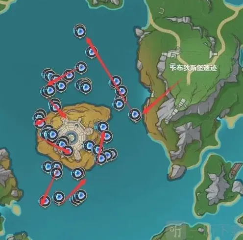 原神初露之源分布位置 初露之源采集路线介绍