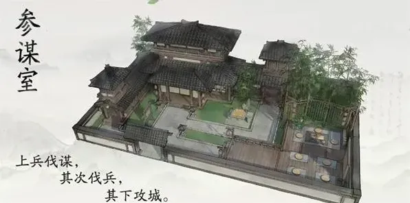 三国望神州参谋室作用详解