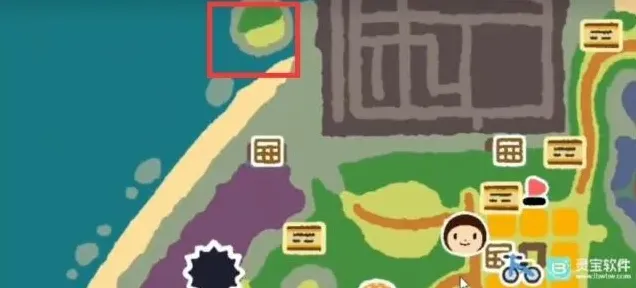 舒舒服服小岛时光点位