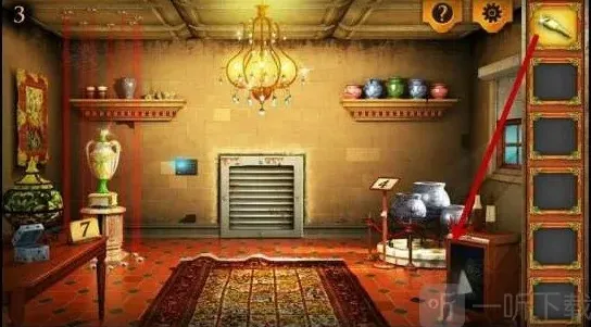 密室逃脱5逃出博物馆螺丝刀