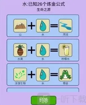 简单的炼金术公式