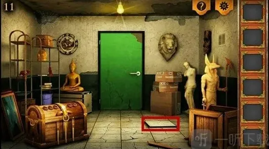 密室逃脱5逃出博物馆拿到