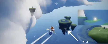 光遇圣岛小金人位置图 光遇圣岛小金人位置图文攻略