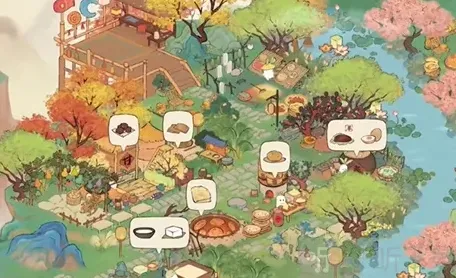 桃源深处有人家布局