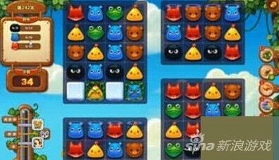 开心消消乐第242关满星通关流程