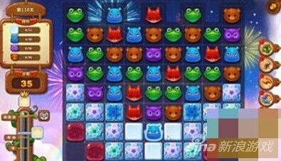 开心消消乐118关三星攻略