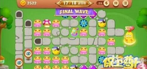 燃爆新春第7关保卫萝卜3游戏攻略