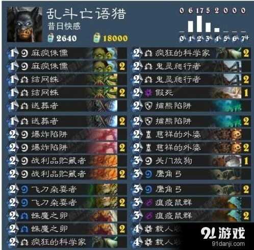 炉石传说亡语说两遍卡组怎么组