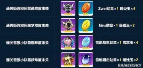 《崩坏3》雪狼小队勋章快速获取方法