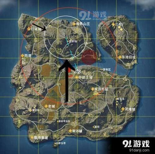 荒野行动地图敌人定位技巧分享
