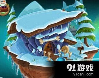 植物大战僵尸2冰河世界极寒冰窟地图展示