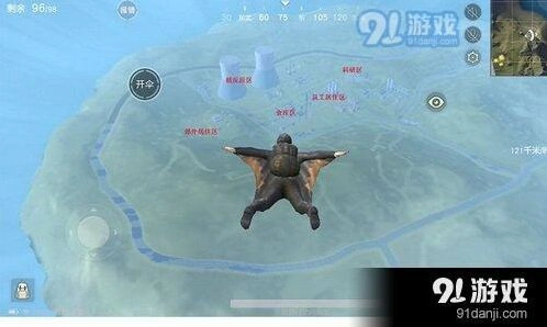 荒野行动旧电厂各区域特点