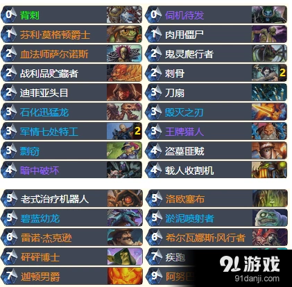 炉石传说宇宙随从贼卡组技巧分享