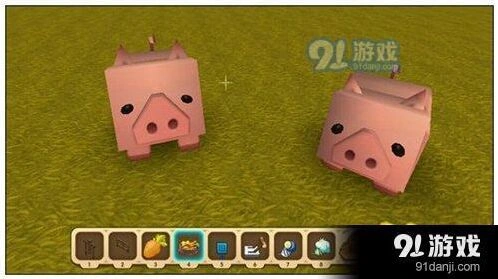 《迷你世界》猪圈养完整教程