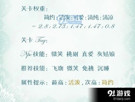 奇迹暖暖3-6关卡技能搭配与属性选择