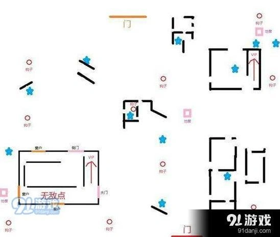 第五人格军工厂电机分布技巧分享