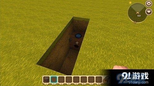 迷你世界耕地连环感应陷阱制作流程