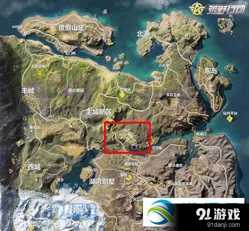 荒野行动水厂物资分布新手攻略