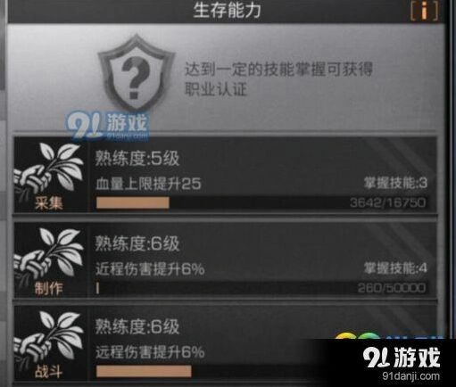 《明日之后》制作等级提升教程