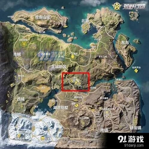 荒野行动水厂地图解析 高手实战技巧