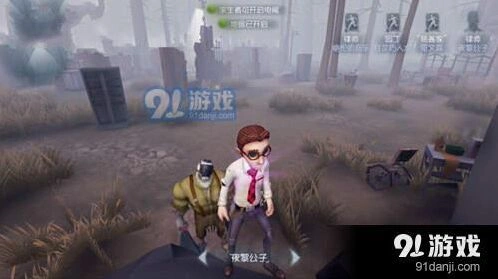 第五人格屠夫砍不到的人类站石头位置
