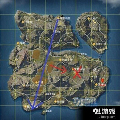 荒野行动跳伞技巧玩法