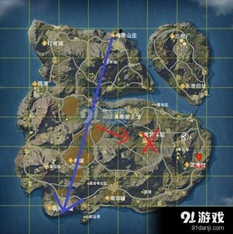 荒野行动跳伞距离提升技巧