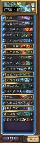 《炉石传说》萨满过巫妖王完整攻略