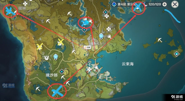 原神卡等级刷讨债人位置 讨债人分布详解