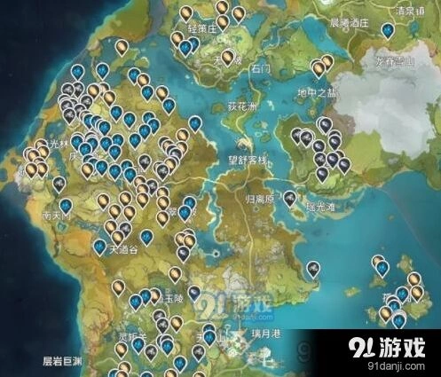 原神矿石分布位置汇总教程