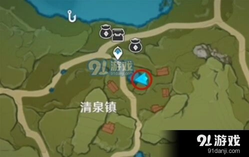 《原神》清泉镇泉水精灵宝箱获取