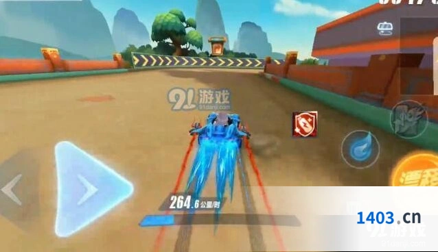 QQ飞车海神与白玉神驹赛车对比技巧