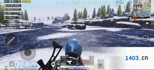 和平精英雪地地图冰湖镇攻略