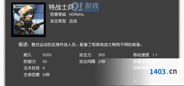 明日方舟H5-3敌人属性数据分享