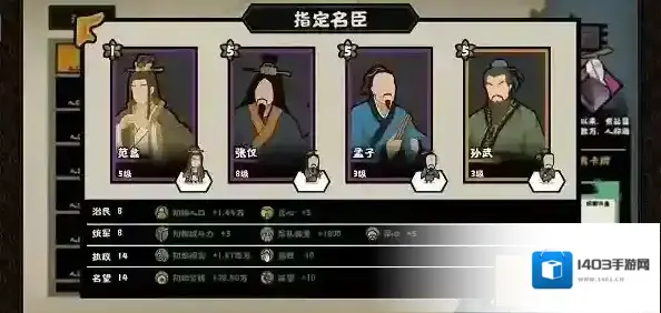 无悔华夏春秋战国名臣出现时间地点是什么？无悔华夏春秋战国名臣出现时间地点介绍