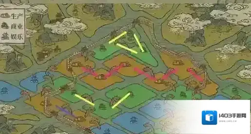 江南百景图绍兴府桥梁最佳摆放推荐